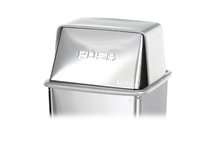 Stainless Steel Push-Top Lid for 21 Gal.