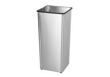 Stainless Steel 21-Gallon Receptacle Base