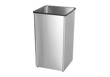 Stainless Steel 36-Gallon Receptacle Base