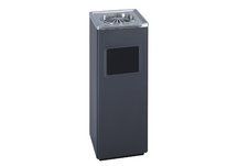 Square Ash And Trash Receptacle