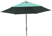 9 ft. Aluminum Hunter Green Market Umbrella 9 ft. Aluminum Hunter Green Market Umbrella