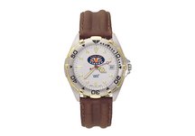 Auburn University Tigers Men's Leather Watch