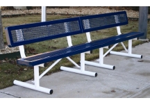 Regal Style Expanded Metal Park Bench