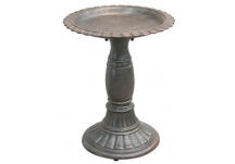 pedestal bird bath