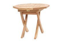 teak furniture folding side table