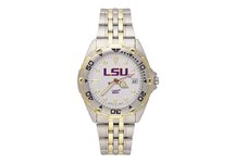 LSU Tigers Men's Stainless Steel Watch