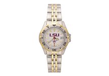 LSU Tigers Ladies Stainless Steel Watch