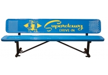custom bench, park benches
