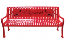 custom bench, park benches