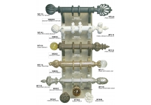 decorative hardware, drapery hardware
