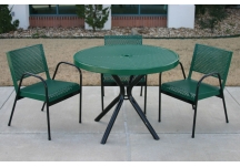 picnic table, round picnic table