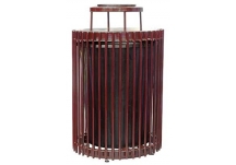 commercial trash receptacle