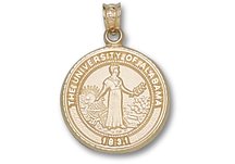 University of Alabama Crimson Tide 10K Gold Pendant