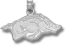 University of Arkansas Razorbacks Sterling Silver Pendant