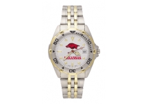 University of Arkansas Razorbacks Men's Stainless Steel Watch