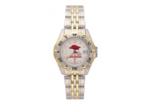 University of Arkansas Razorbacks Women's Stainless Steel Watch