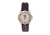 University of Georgia Bulldogs Ladies Leather Watch