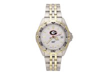 University of Georgia Bulldogs Men's Stainless Steel Watch
