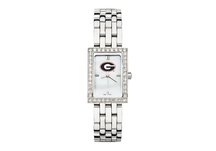 University of Georgia Bulldogs Ladies Stainless Steel Watch