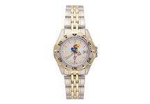 University of Kansas Jayhawks Ladies Stainless Steel Watch