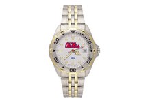 Ole Miss Rebels Men's Stainless Steel Watch