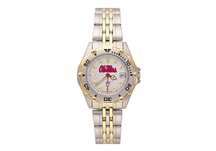 Ole Miss Rebels Ladies Stainless Steel Watch