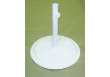 White Cast Iron Umbrella Stand