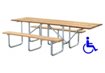 ADA Recycled Plastic Picnic Table