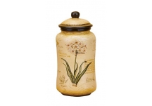 Yellow Iris Small Jar
