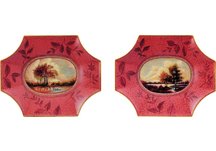 Red River Plates - Set of Two