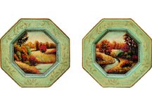 Green River Plates - Set of Two