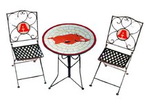 University of Arkansas Razorbacks Bistro Set