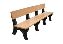 Landmark 8' Backed Bench