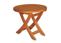 TERRACE MATES ASPEN Folding End Table / Round