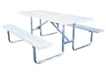 picnic tables, aluminum picnic tables, picnic table frames, steel picnic table frames