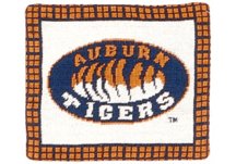 Auburn Tigers Throw Pillow