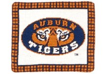 auburn tigers throw pillow