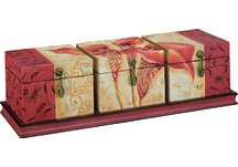 Trumpet Lilly Boxes - Set of Three