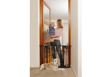 Hallway Security Gate - Black