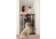 EXTRA TALL Swing Closed Security Gate - Black