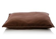5 Star Pet Bed Chocolate with Sandstone Piping/Small