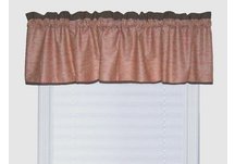Babykins Chocolate Pink Paisley Valance