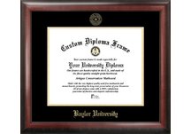 Baylor University Gold Embossed Diploma Frame