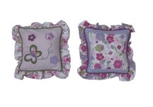 Babykins Blooming Garden Throw Pillow Set