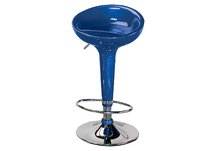 Blue Scooper Stool