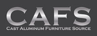 cast aluminum furniture source