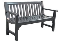 Charleston Cast Aluminum Bench