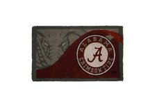 Welcome Mat Bleached-U Of Alabama