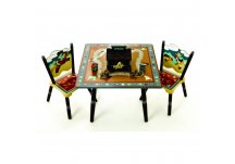 Wild West Table & 2 Chair Set