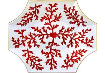 Antique Coral Plate